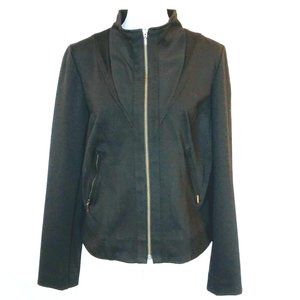 NWOT Tribal Black 14 Long Sleeve Zip-up Jacket